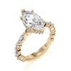 Michael M Montage Marquise Center Diamond Engagement Ring R802-3 Marquise