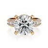 Michael M Montage Round Center Engagement Ring R835-4 Round