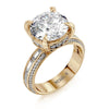 Michael M Montage Round Center Engagement Ring R835-4 Round