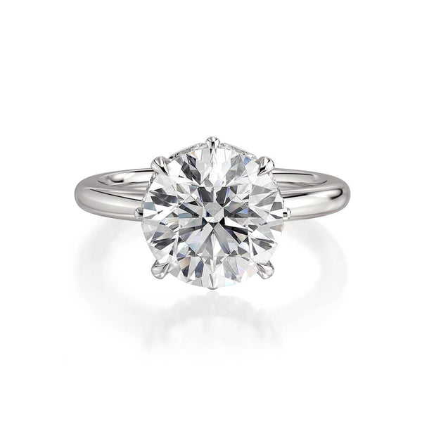 Michael M Monarch Round Center Engagement Ring R836-3 Round