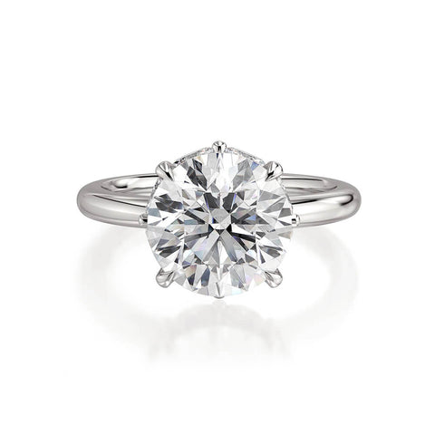 Michael M Monarch Round Center Engagement Ring R836-3 Round
