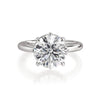 Michael M Monarch Round Center Engagement Ring R836-3 Round