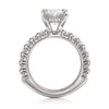 Michael M Meksian Oval Center Diamond Engagement Ring R903-3