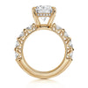 Michael M Meksian Round Center Diamond Engagement Ring R905-3 Round