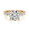 Michael M Meksian Round Center Diamond Engagement Ring R905-3 Round