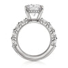 Michael M Meksian Round Center Diamond Engagement Ring R905-3 Round