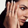Michael M Two Tone Pave Luxe Link Ring F360PV