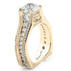 Michael M Channel Set Diamond Engagement Ring R658-2