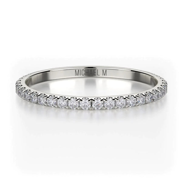 Michael M Diamond Wedding Band R706B