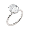 Michael M Crown Oval-Cut Diamond Solitaire R750-3-OV