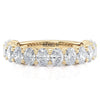 Michael M Halfway Oval Cut Diamond Wedding Band R795B