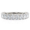 Michael M Halfway Oval Cut Diamond Wedding Band R795B