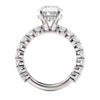 Michael M Montage Oval Center Diamond Engagement Ring R795S-3