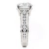 Michael M CROWN Round Center Diamond Engagement Ring R797-4