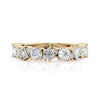 Michael M 18K Yellow Gold 1/2 Way Diamond Wedding Band R823B