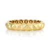 Michael M 3D Tetra 18K Yellow Gold Men's Band MB123