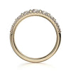 Michael M Ladies 1/2 Way Diamond Wedding band R306B