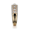Michael M Ladies 1/2 Way Diamond Wedding band R306B