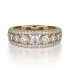 Michael M Ladies 1/2 Way Diamond Wedding band R306B