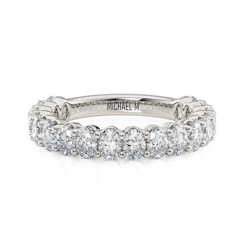 Michael M 3/4 Way Diamond Wedding Band R795SB