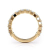 Michael M 1/2 Way Diamond Wedding Band R825B