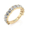 Michael M 1/2 Way Diamond Wedding Band R825B