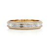 Michael M Baguette and Round Diamond Wedding Band R835B