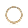 Michael M Baguette and Round Diamond Wedding Band R835B
