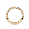 Michael M Ladies 1/2 Way Diamond Wedding Band R837B