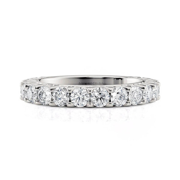 Michael M 3/4 Way Diamond Wedding Band R902B
