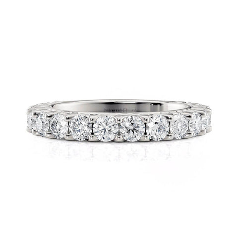 Michael M 3/4 Way Diamond Wedding Band R902B
