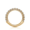 Michael M 1/2 Way Diamond Wedding Band R903B