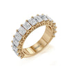 Michael M 1/2 Way Diamond Wedding Band R904B