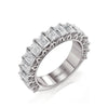 Michael M 1/2 Way Diamond Wedding Band R904B