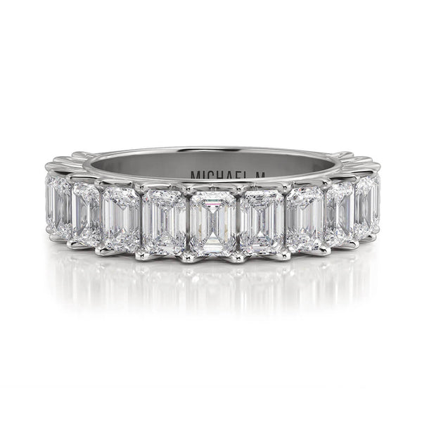 Michael M 1/2 Way Diamond Wedding Band R904B