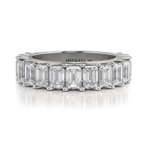 Michael M 1/2 Way Diamond Wedding Band R904B