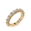 Michael M 1/2 Way Pear-Shaped Diamond Wedding Band R905B