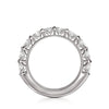 Michael M 1/2 Way Pear-Shaped Diamond Wedding Band R905B