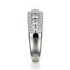Michael M Ladies 1/2 Way Diamond Wedding band R306B