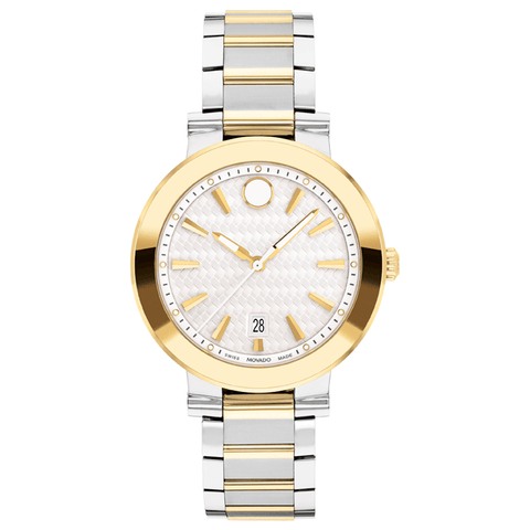 Movado Vizio Two-Tone Quartz Women's Watch 0607637