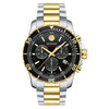 Movado Series 800 Steel & Yellow Gold PVD Quartz Chronograph Men's Watch 2600146