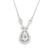 18K White Gold Diamond Pendant Necklace US922745801D