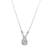 18K White Gold Diamond Pendant Necklace US922745801D