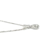 18K White Gold Diamond Pendant Necklace US922745801D