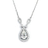18K White Gold Diamond Pendant Necklace US922745801D