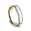Benchmark 14K White Gold High Polish 6mm Men's Wedding Band CF1560814KW