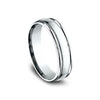 Benchmark 14K White Gold High Polish 6mm Men's Wedding Band CF1560814KW