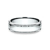 Benchmark 14K White Gold High Polish 6mm Men's Wedding Band CF1560814KW
