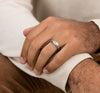 Benchmark 14K White Gold High Polish 6mm Men's Wedding Band CF1560814KW