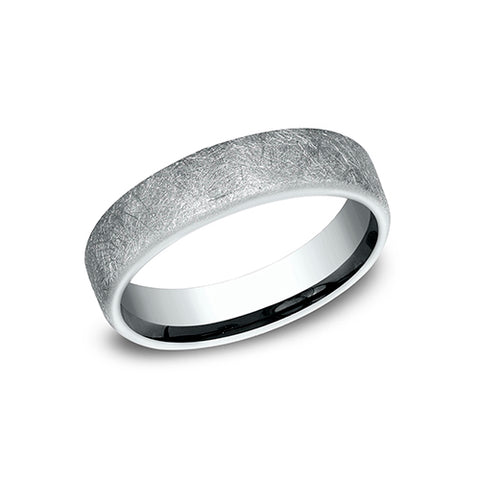 Benchmark THE AURORA 5.5mm Swirl Finish Men's Band CF75558514KW